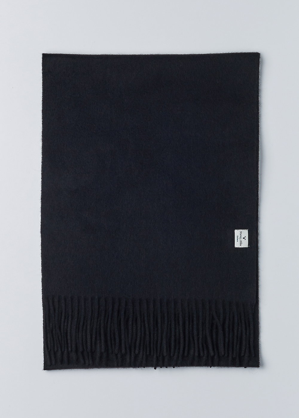 30” Sold Woven Scarf  (black)) 20%