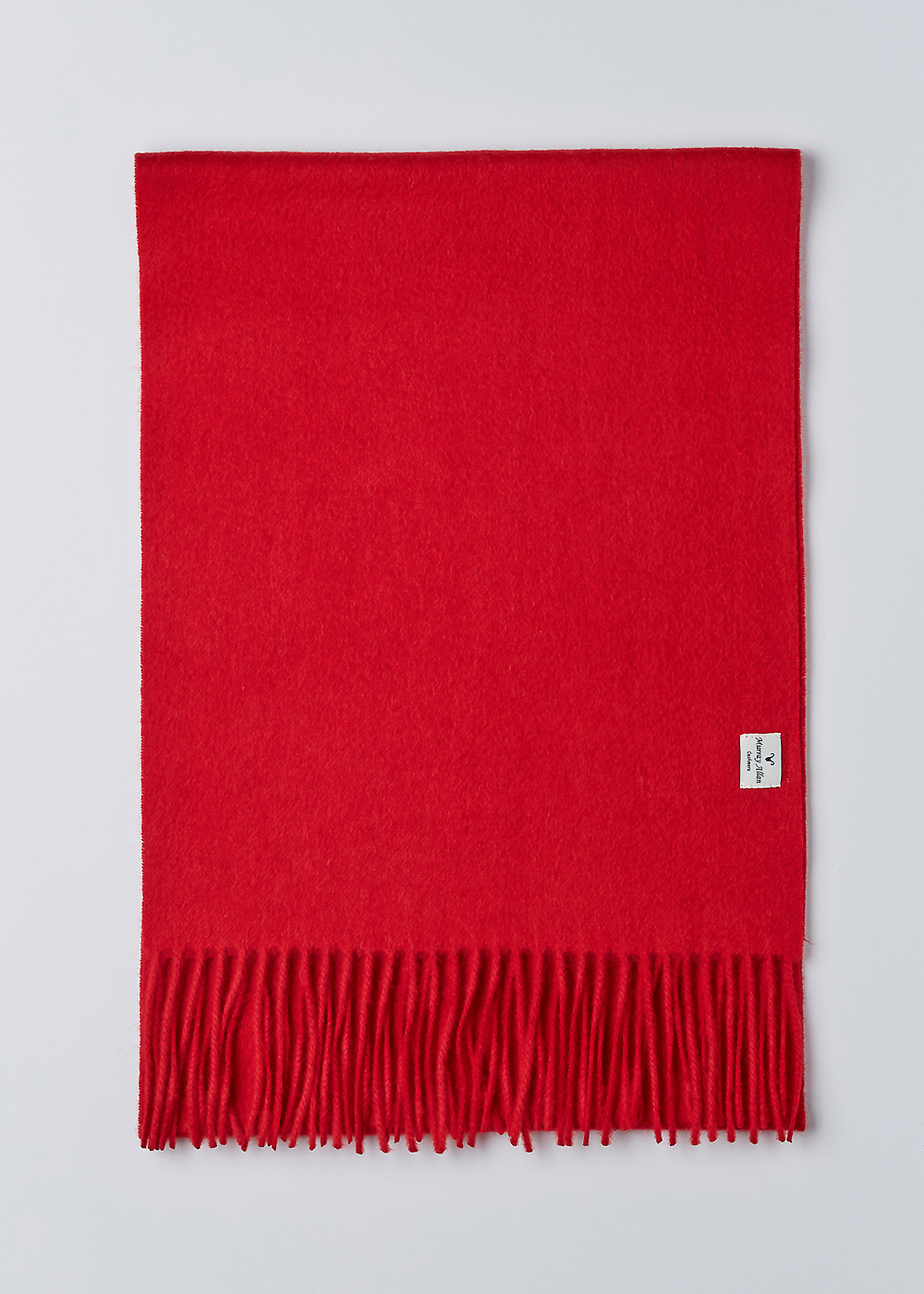 30” Sold Woven Scarf (red) 20%