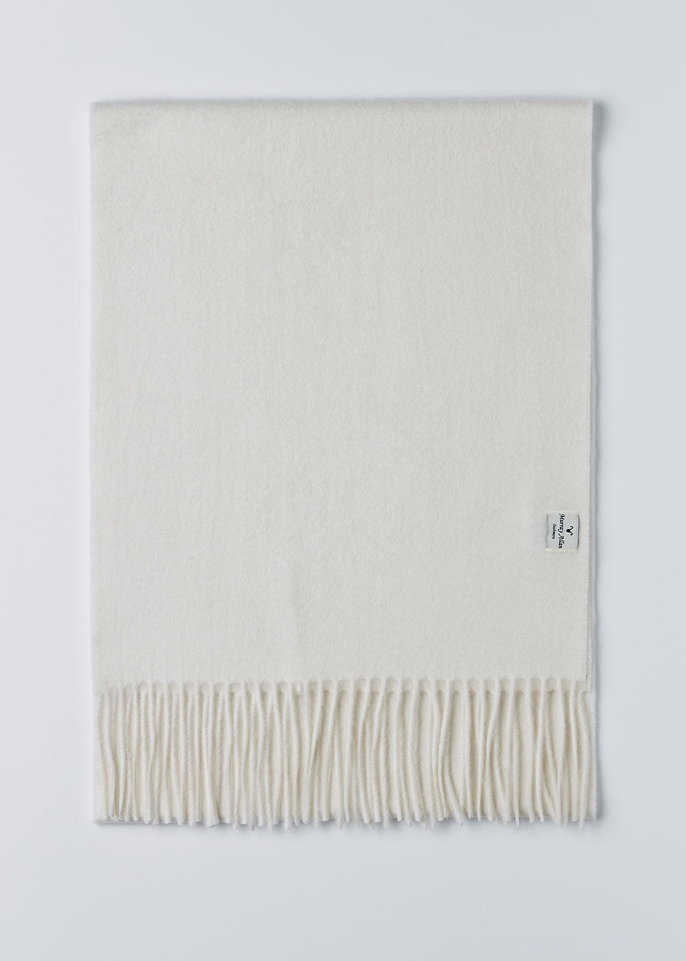 30” Sold Woven Scarf (ivory) 20%